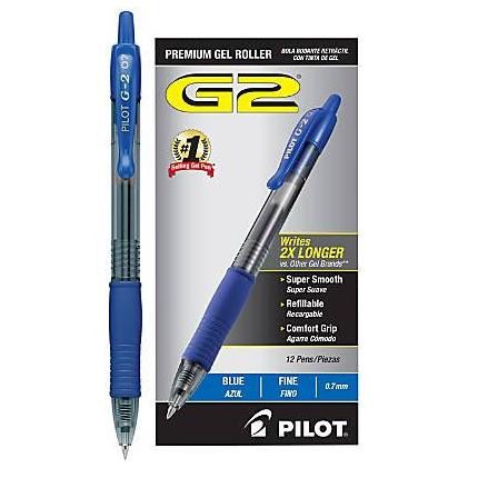 

Tersedia [ Pack ] Ballpoint Pulpen Gel 0,7 - Pilot G2 Fine Murah!