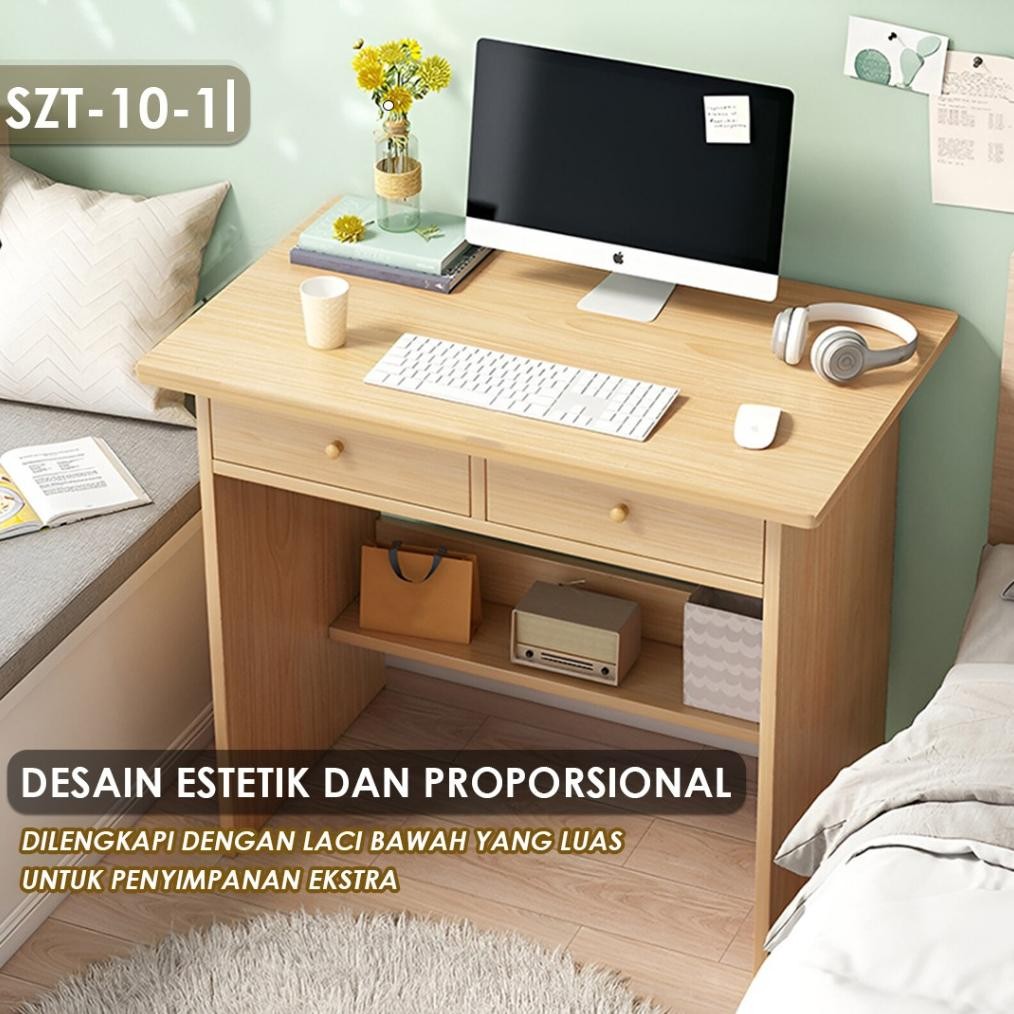 Meja Belajar dengan Laci Kabinet Meja Komputer Meja Belajar Meja Komputer