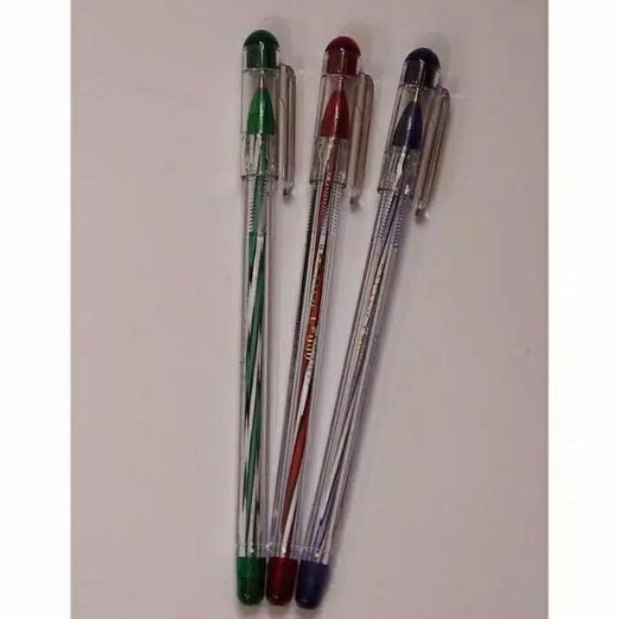 

Tersedia Faster Pen C-600 0.7Mm Black Pulpen Pena Hitam 1Pack / 12Pcs