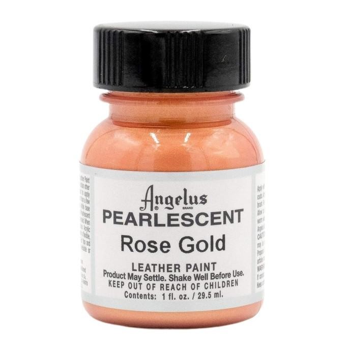 

TERBARU - Angelus Pearlescent Rose Gold Leather Paint Cat Bahan Kulit 29ML USA