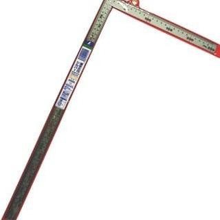 

siap kirim penggaris siku 50 x 25cm 10405 shinwa wide square curved