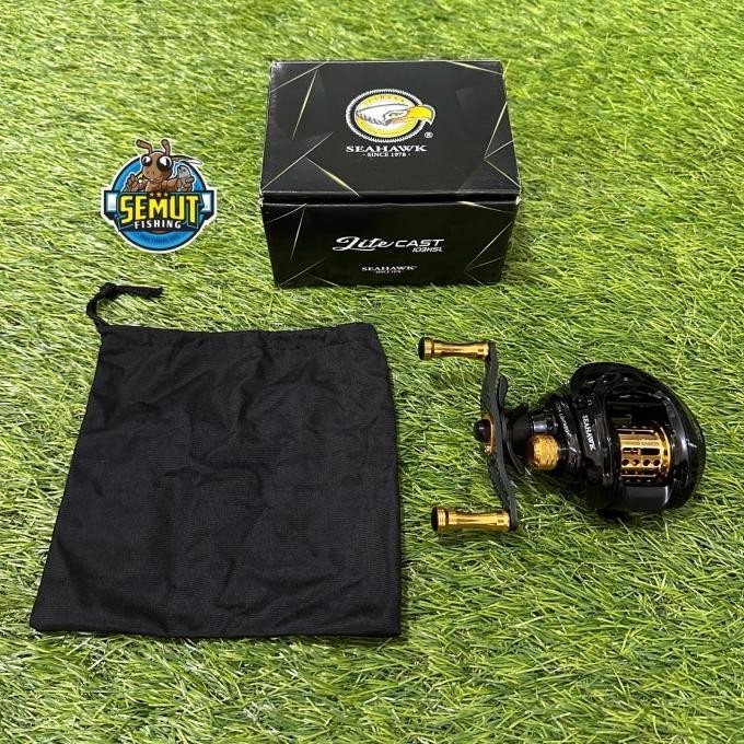 Reel Baitcasting Seahawk Lite Cast 103Hsl Shallow Spool Bait Finesse Co