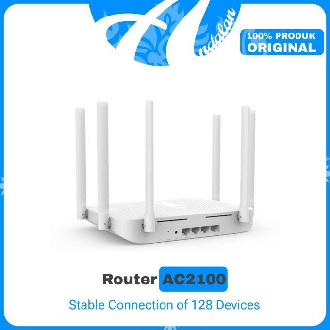 TERBARU - Redmi Router Wireless AC2100 Dual band - Gigabit 6 antena