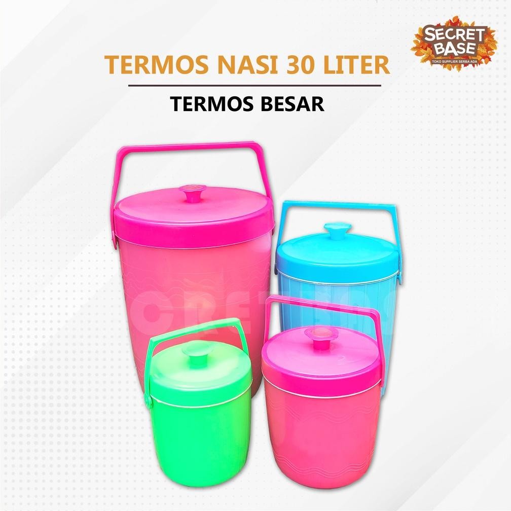 Termos Nasi - Termos Es / Rice Bucket / Ice Bucket 6L 8L 17L 30 Liter / Tempat Nasi (2) Diskon