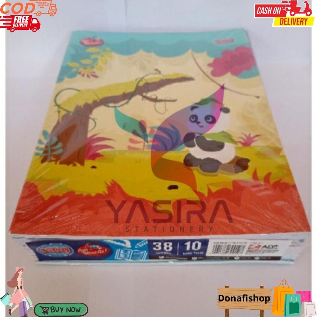 

Satu Pack 10 Pcs Sidu 38 Buku Tulis Sinar Dunia D Terlaris
