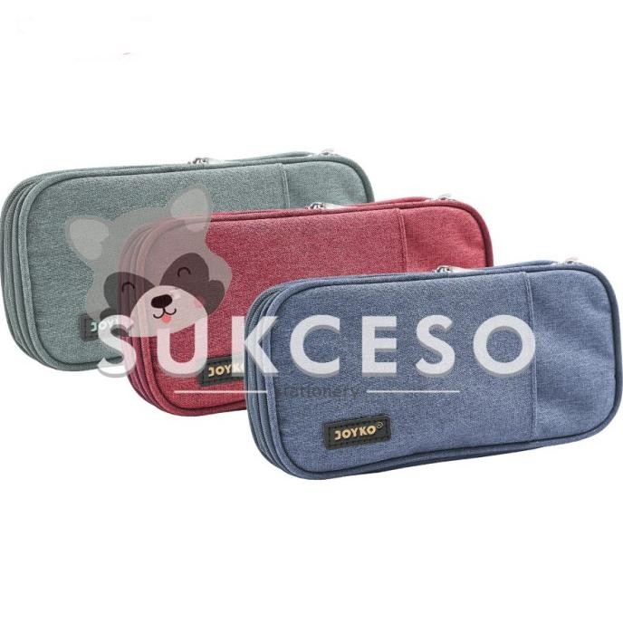 

Joyko Pencil Case Kotak Tempat Pensil PC-5004 Pocket Simple