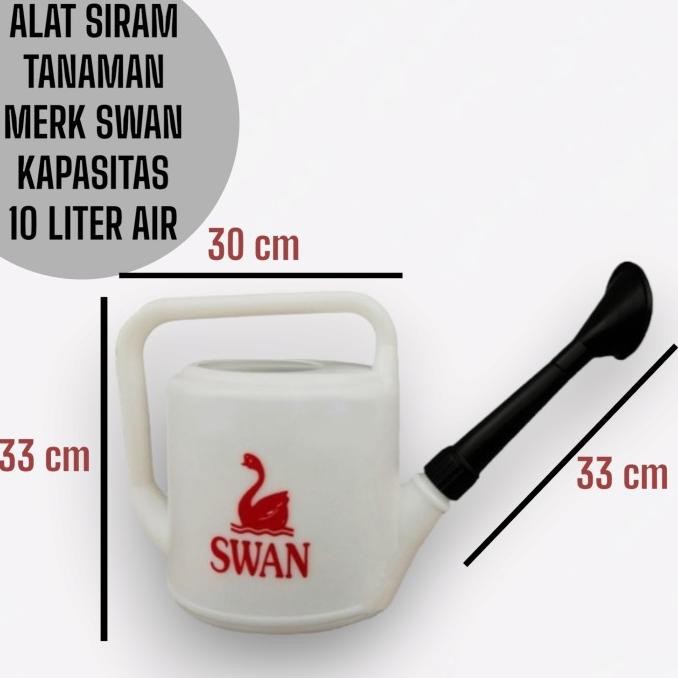 GEMBOR EMRAT PENYIRAM TANAMAN MERK SWAN KAPASITAS 10 LITER