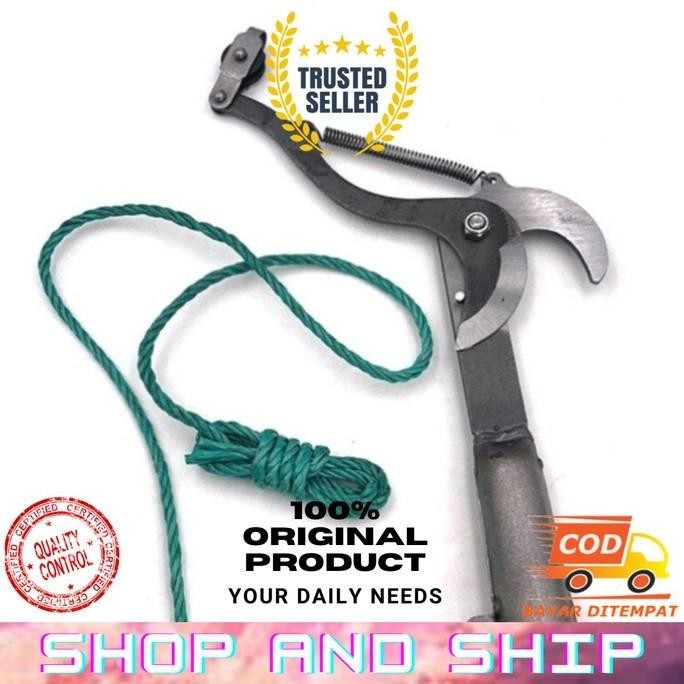 Alat Pemotong Cabang Pohon Tinggi Gunting Galah Tarik Potong Ranting ORIGINAL SAS