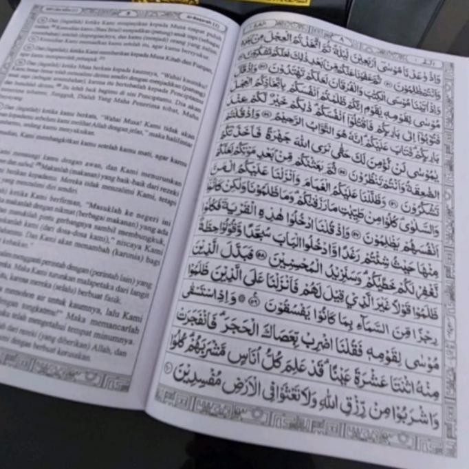 Alquran per juz terjemah mujazza As Syifa B5 murah