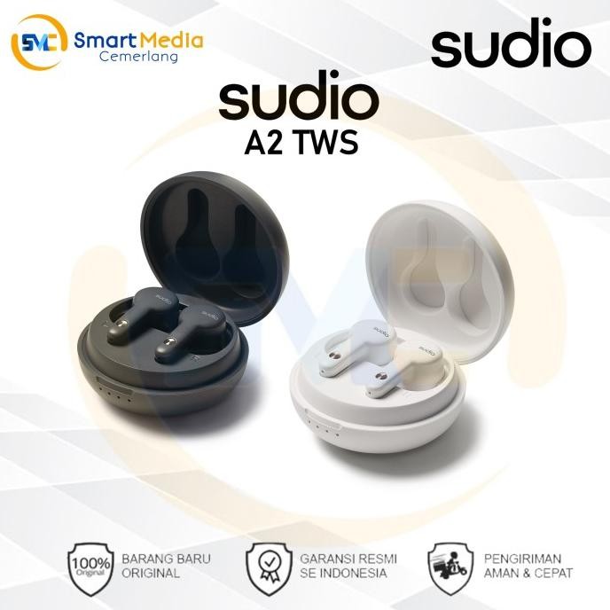 Sudio A2 TWS - in-Ear Active Noise Cancelling