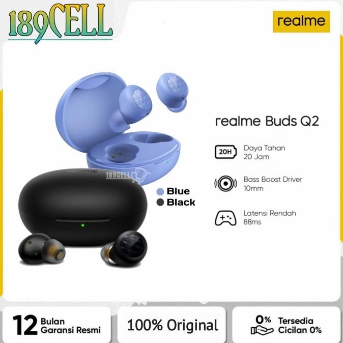 Realme Buds Q2 TWS Original Garansi Resmi Realme