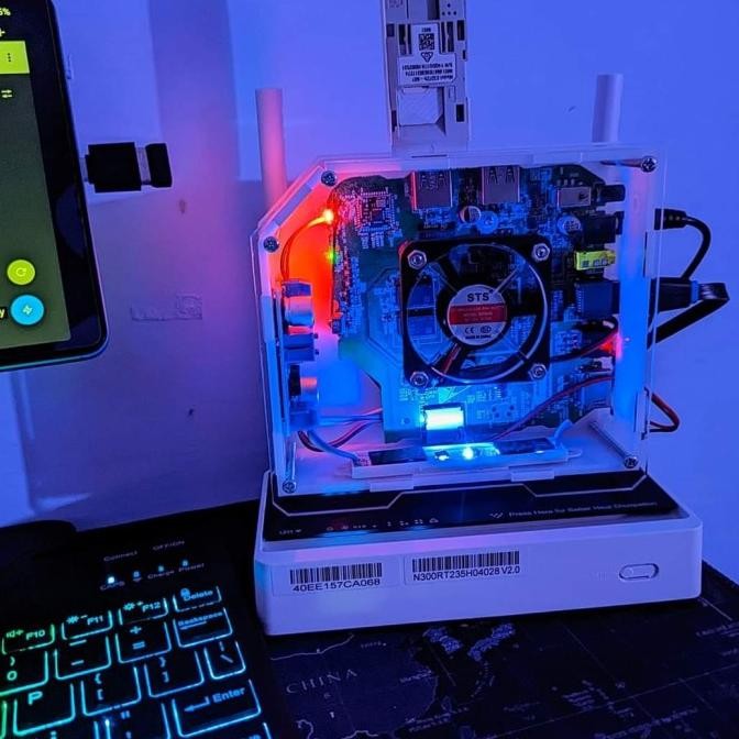 Case Akrilik STB Zte V1 & V2