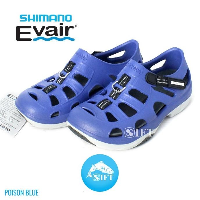Sepatu Mancing Shimano Evair Marine Shoes Poison Blue Co