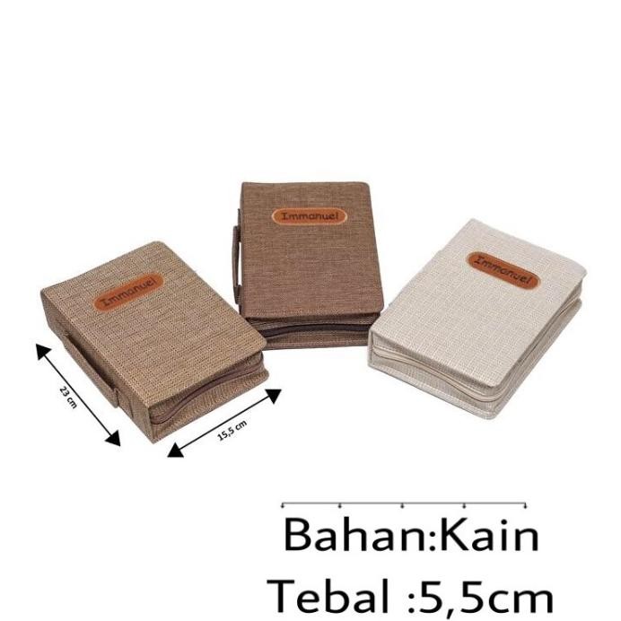 

Sampul Alkitab + Tas Cover Buku Sampul Kidung Jemaat Besar - Immanuel murah