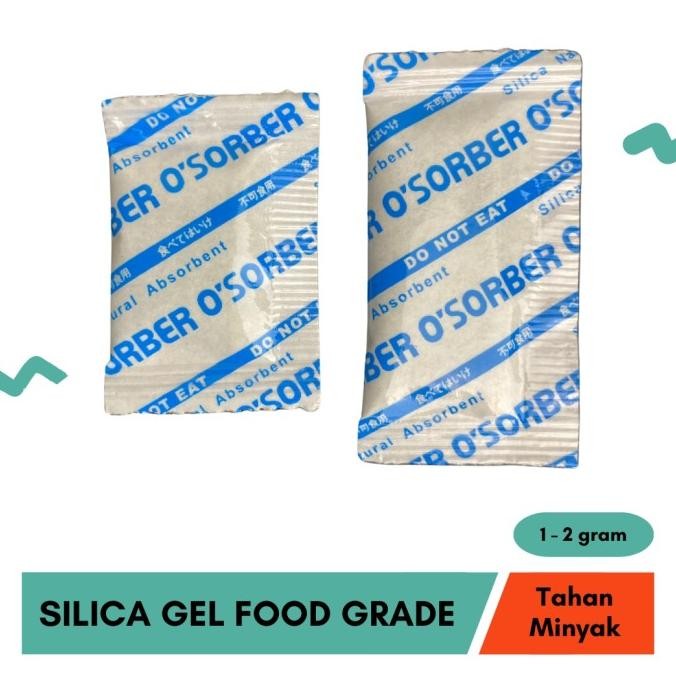 

Silica Gel Oxy Food Grade Tahan Minyak Makanan 1 Kg