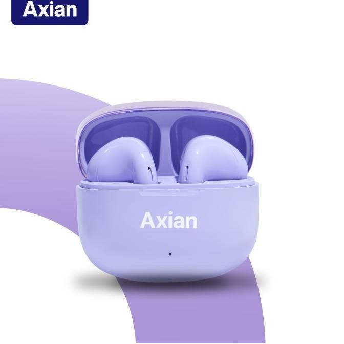 Original TWS Axian Cetho 1 True Wireless Bluetooth Earphone Mini Purple