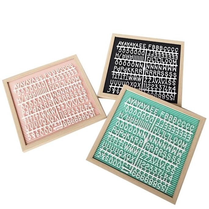 

Papan Nama Bayi Letter Board 30X30 Cm (Termasuk Huruf) Huruf Angka Board Menu Papan Pengumuman New Stok