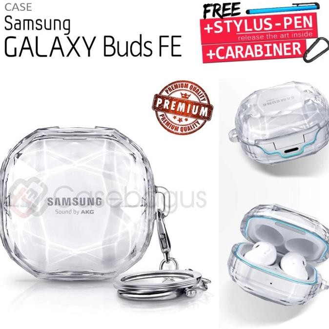 Original Samsung Galaxy FE - Diamond Luxury TWS Case Bluetooth Earphone