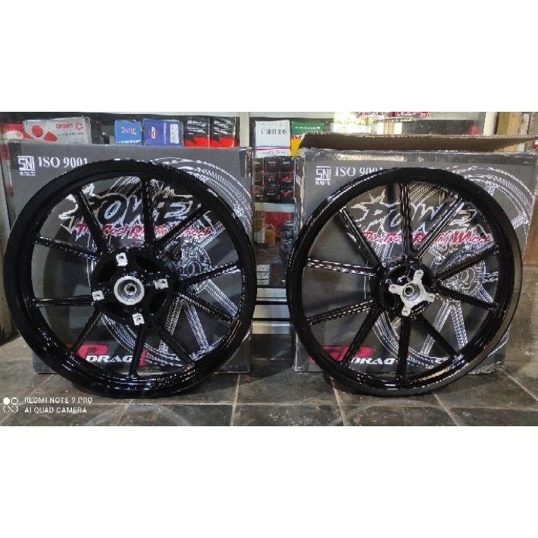 GP WELL POWER GP VELG NINJA R JUPITER Z RX KING HITAM REPLIKA DAYTONA