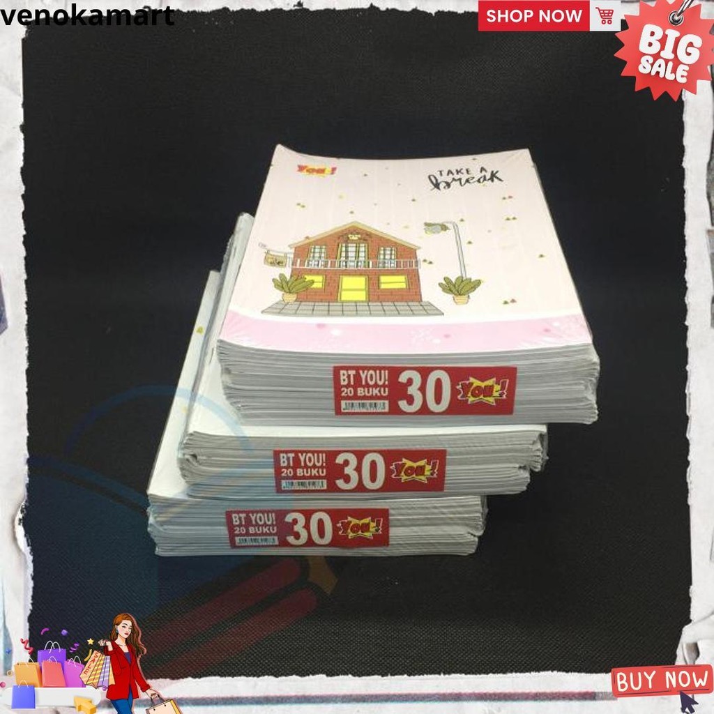 

Buku Tulis You Murah 30 Lembar D Gratis Ongkir