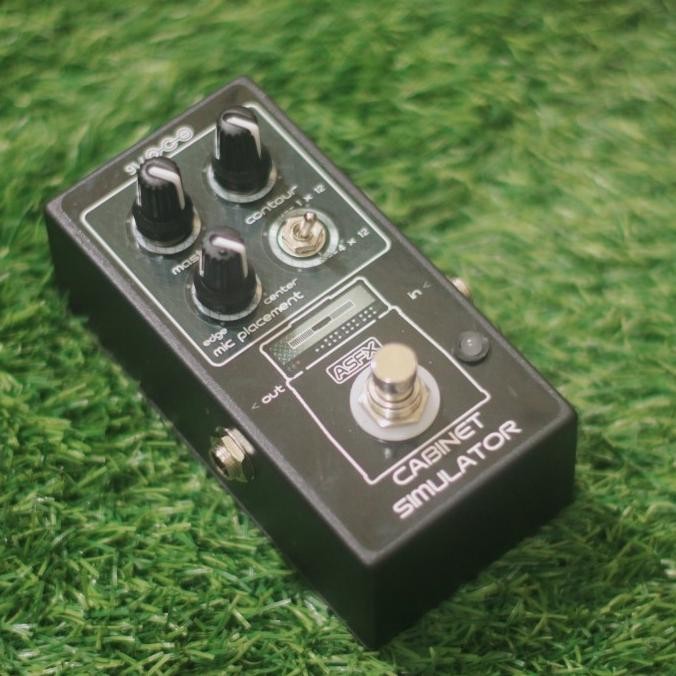 Efek Asfx Cabinet Simulator Untuk Gitar Dan Bass Murah Cabsim Pedal