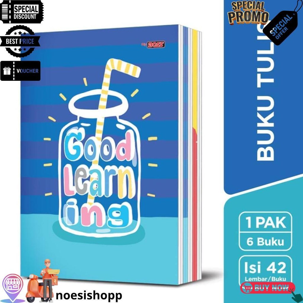 

Buku Tulis Big Boss - 42 Lembar ( Pack ) D Sale
