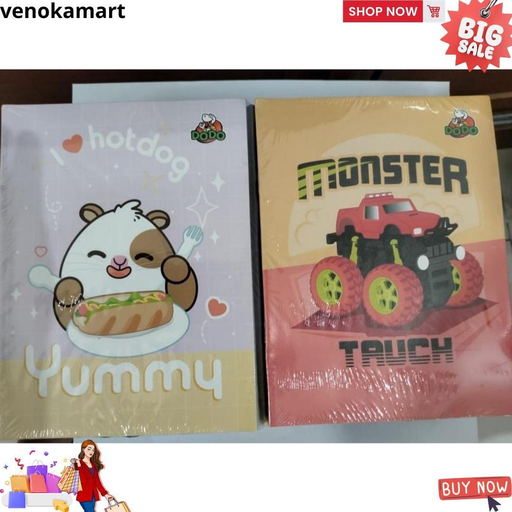 

[ Pak ] Buku Tulis Dodo By Sidu Isi 38 Lembar / Buku Tulis Murah Grosir (Isi 10 Buku) D Best Seller