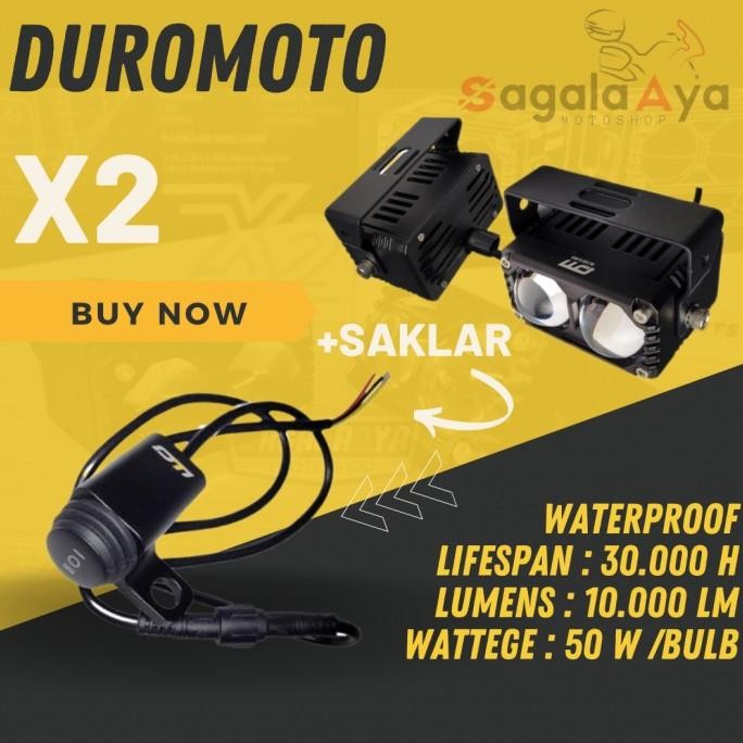 Terjangkau Duromoto X2  Dan Saklar Original Duromoto