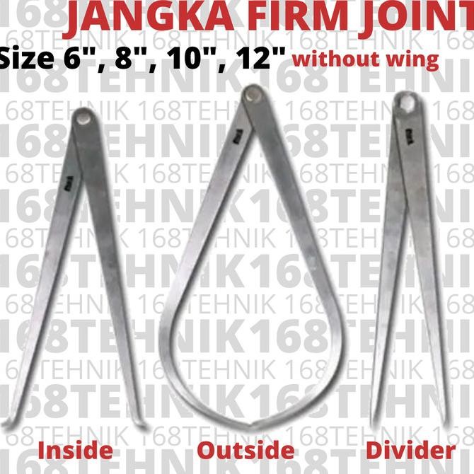 

Produk Baru!! Jangka Besi 12" Jangka Dalam Polos 12" Firm Joint Inside Caliper 12