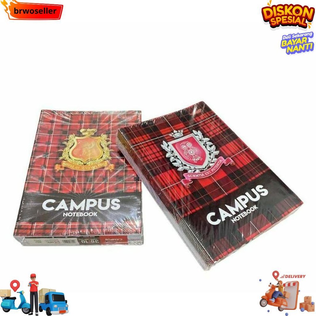 

Big Boss Sidu || Buku Tulis Campus 36 Lembar (5Buku) D Terlaris