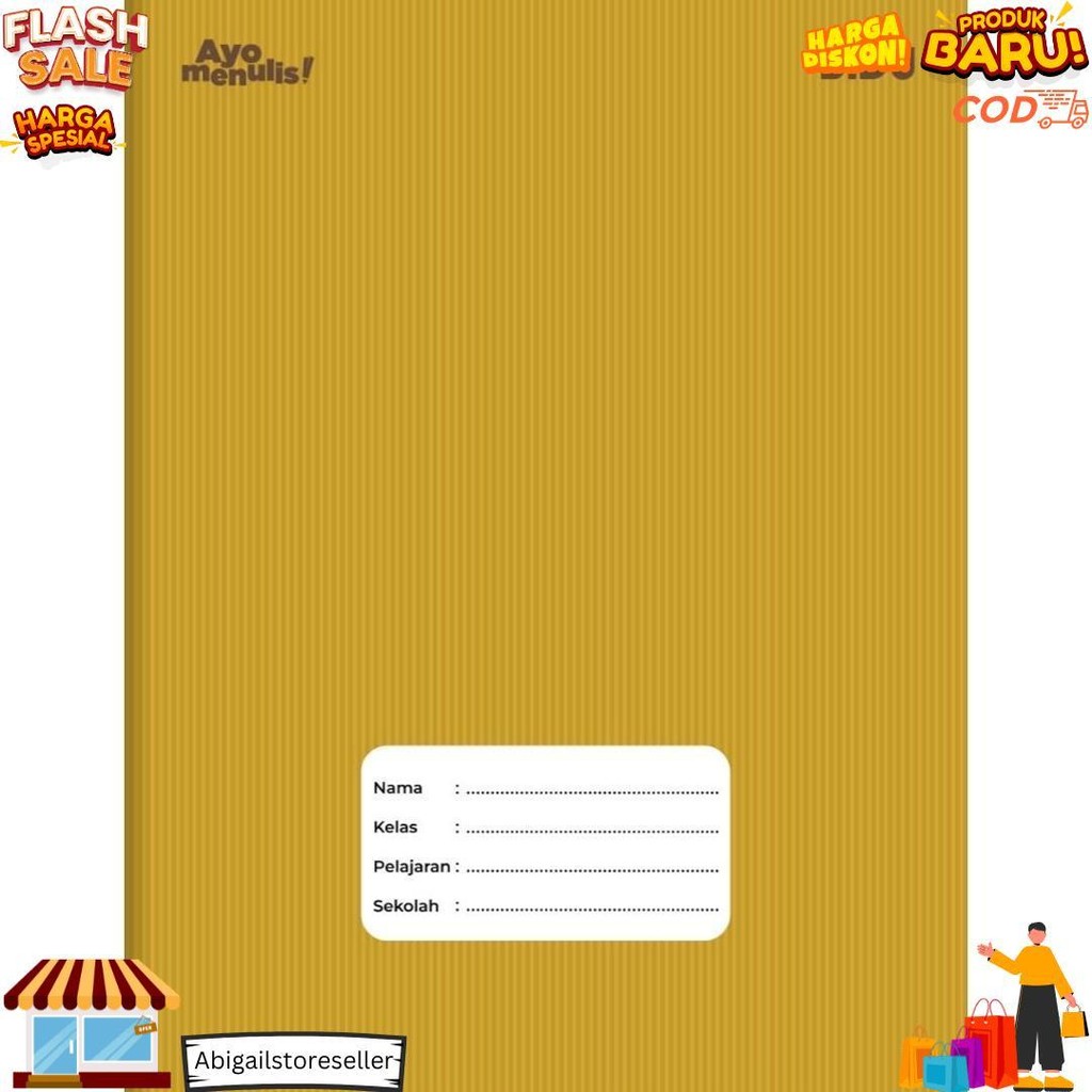 

Tbmo (New) Buku Tulis Sinar Dunia Sidu Kraft 40 Lembar (1 Pack Isi 10 Buku) D Promo Puncak