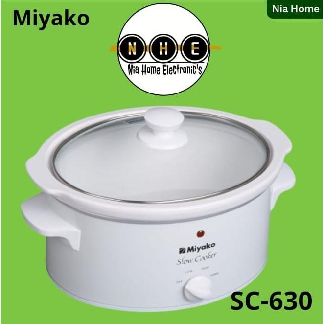 Slow Cooker Miyako SC630 SC-630 SC 630 Stok Terbatas