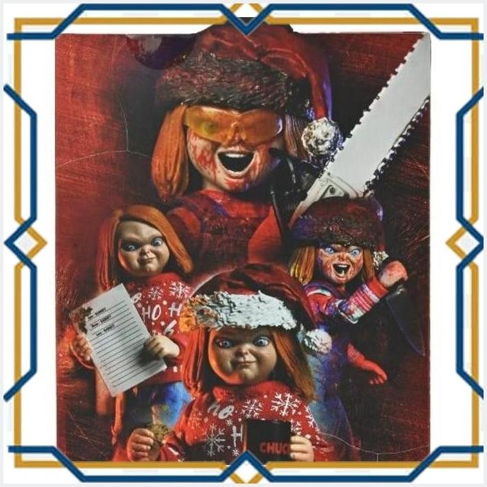 [NOG] NECA CHUCKY HOLIDAY ULTIMATE EDITION FIGURE HORROR HOROR SAW BONEKA HANTU JIGSAW CHRISTMAS NAT