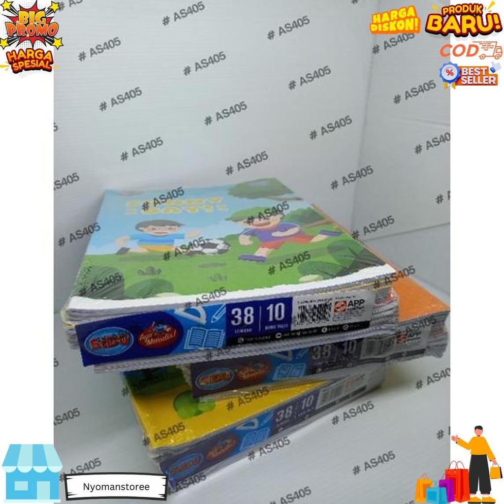 

Buku Tulis Sidu Isi 38 Lembar D Gratis Ongkir