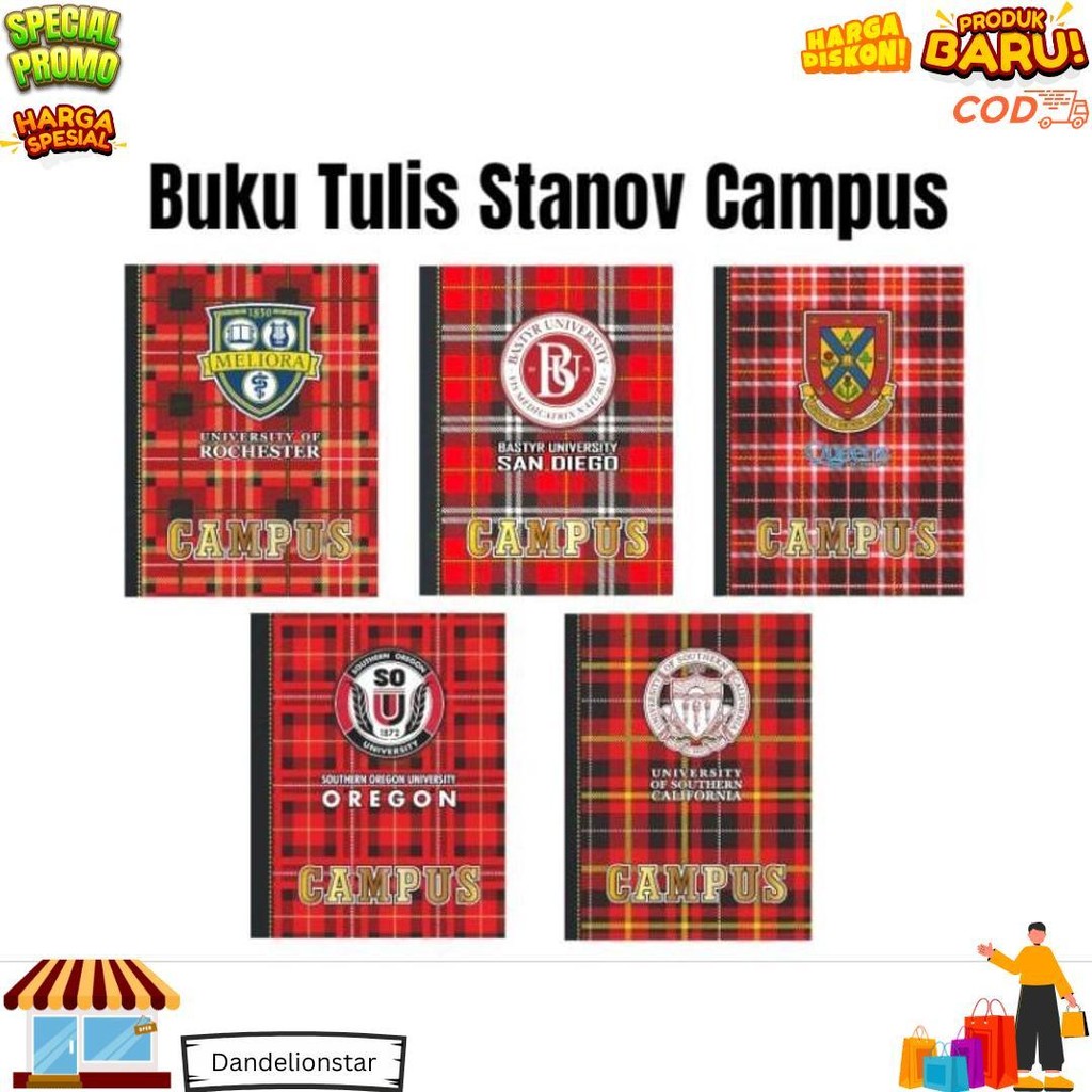 

Buku Tulis Stanov Isi 50 Lembar (10Pc) D Cod