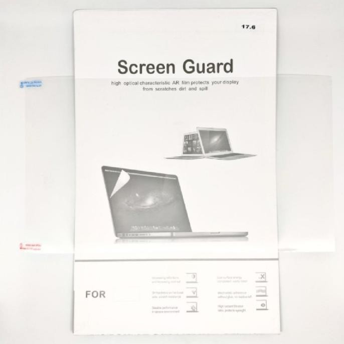 anti gores for laptop 17.6 inch protector screen guard pelindung layar 17"