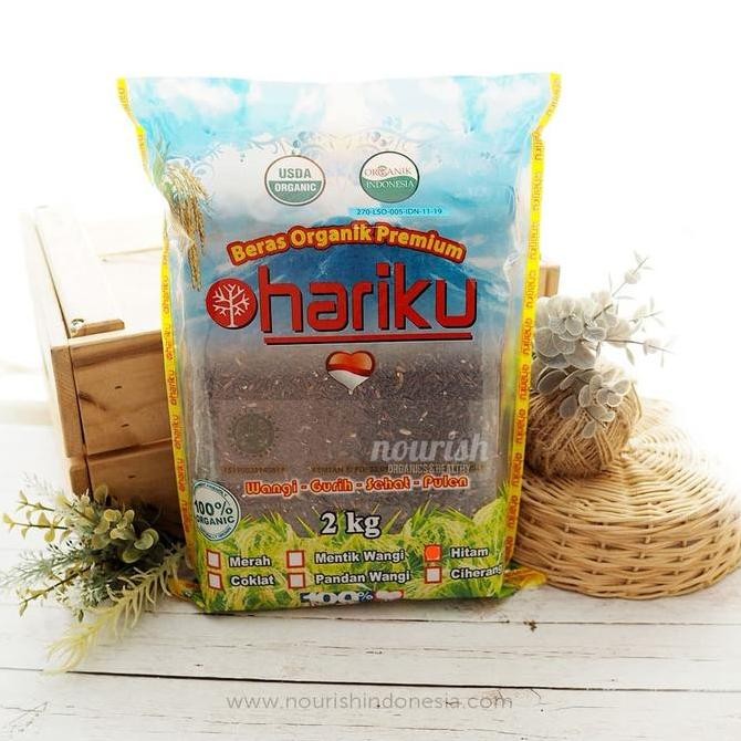

Baru Hariku, Organic Black Rice 2 kg (Beras Hitam Organik)