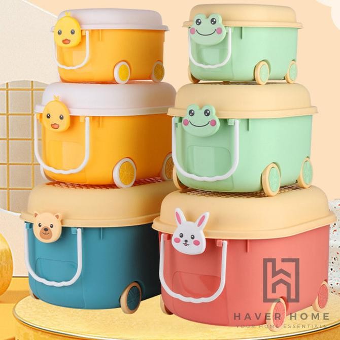 TOYA - Container Box Plastik Kotak Penyimpanan Serbaguna Mainan Anak