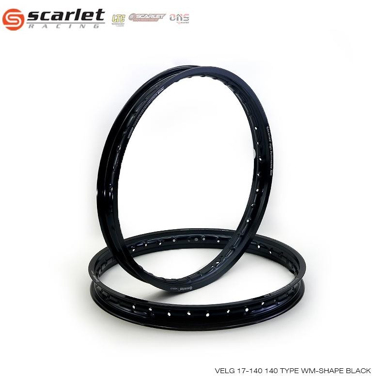 Scarlet Racing - Velg Pelek Rim Alloy Ring 17 140 140