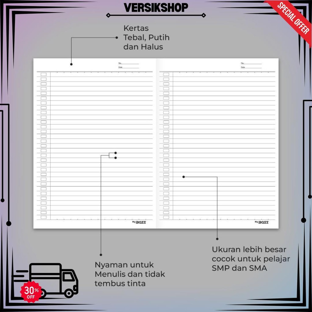 

Buku Tulis Big Boss 36 Campus - Bbo Eb 36 Cam D Promo 4.4