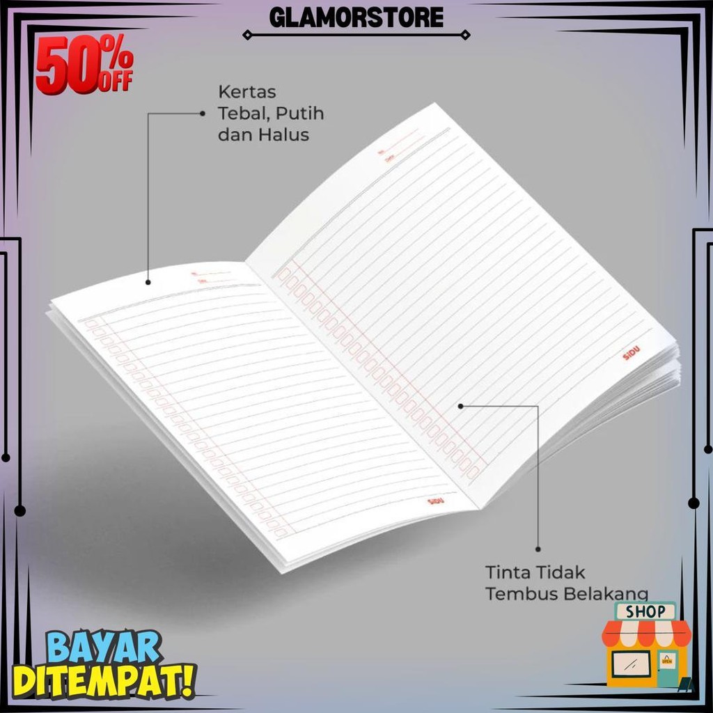 

[ Pak ] Buku Tulis Sidu Sinar Dunia 38 Lembar Grosir (Isi 10 Buku) / Skola 38 D Gratis Ongkir