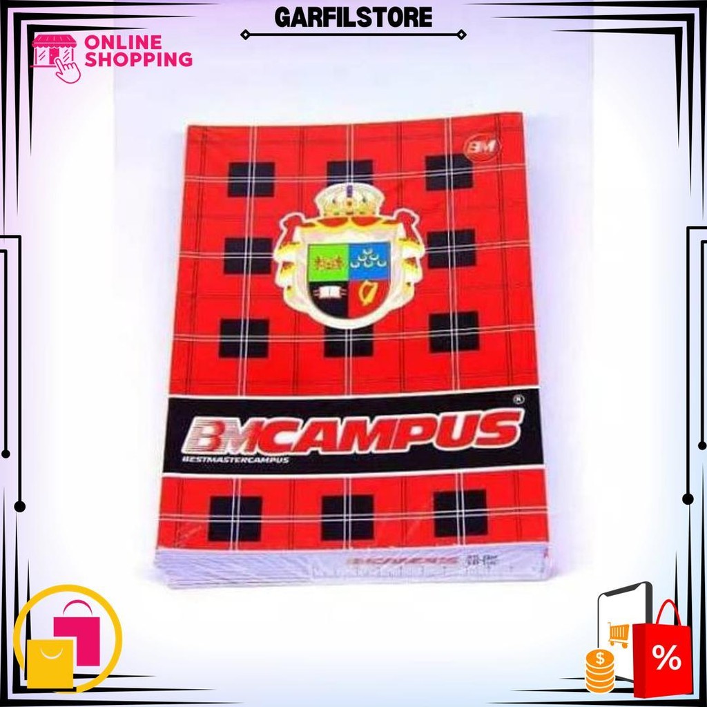 

Buku Tulis Bmc Campus Isi 36Lembar (1 Pak Isi 10 Buku) D Promo 4.4