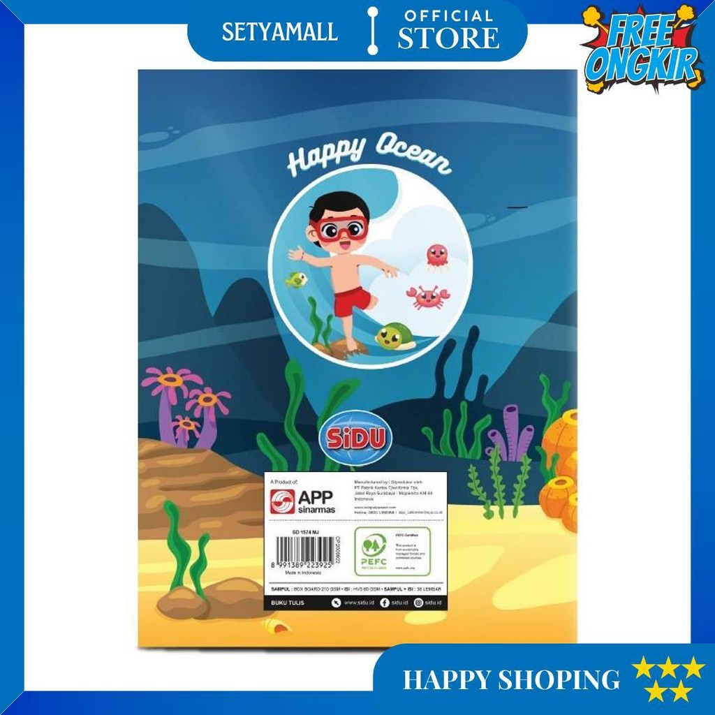 

[1 Pack = 10 Buku] Buku Sidu Isi 38 Lembar D Terlaris