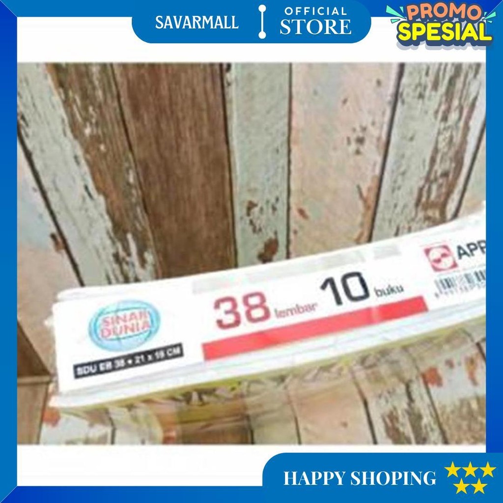 

Buku Tulis Sidu 38 (10Pcs) Sin Ar Dunia D Gratis Ongkir