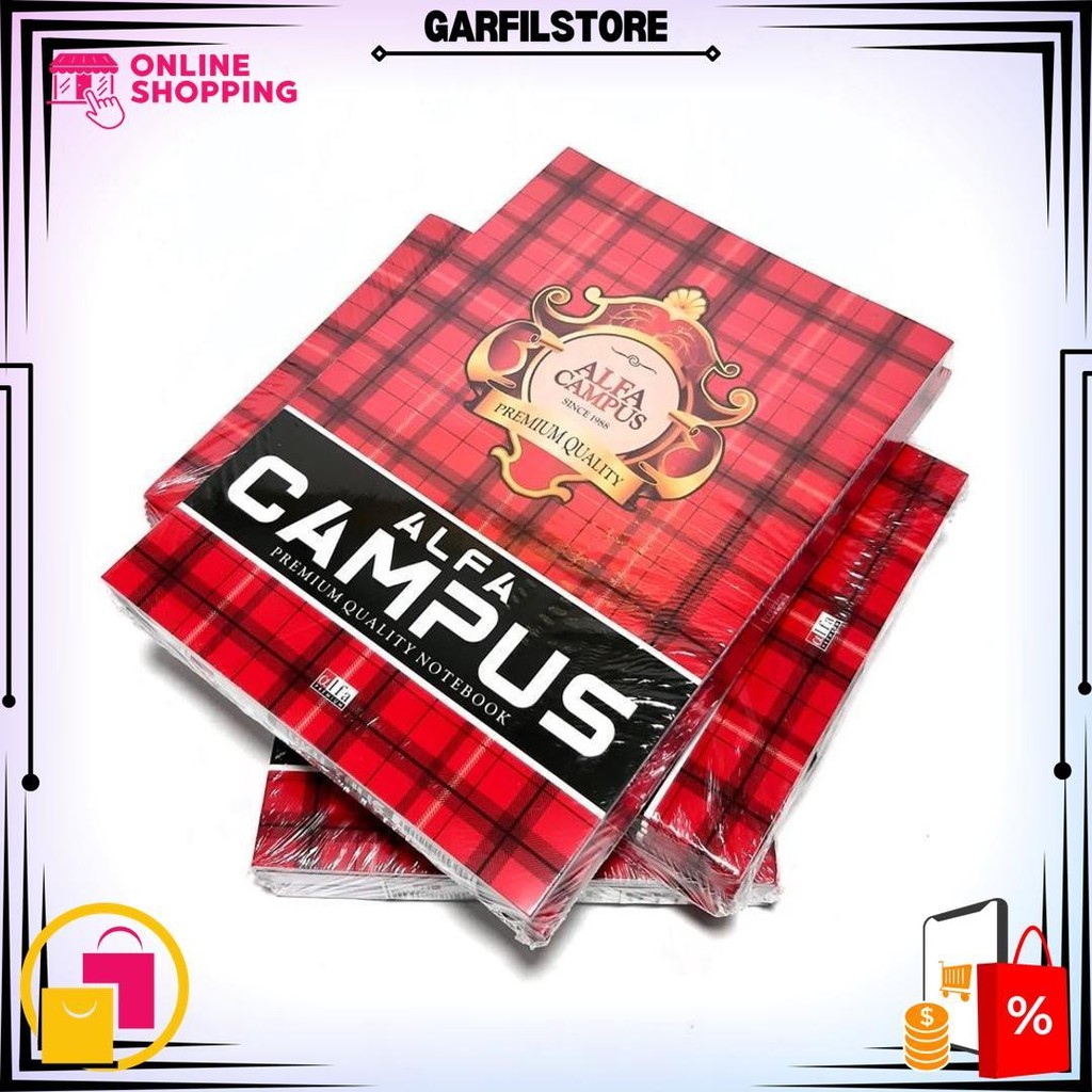 

Harga Grosir (10Buku) Buku Tulis Favourite Campus 36 Lembar Panjang D Promo Puncak