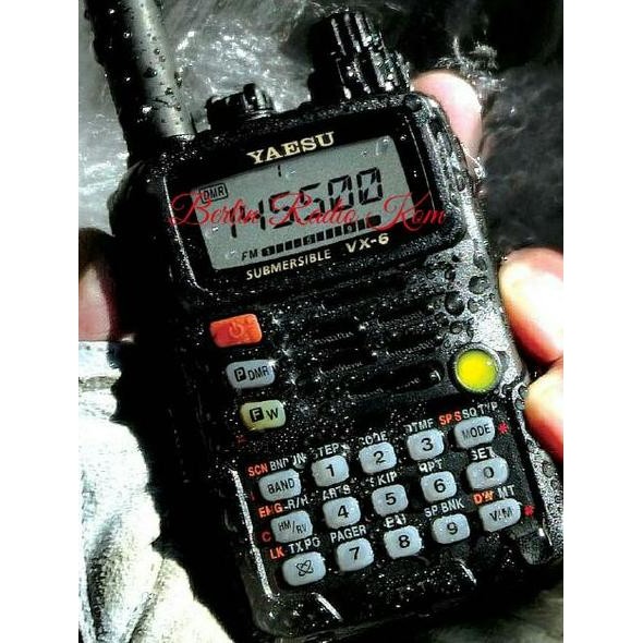 ready Radio Ht Handy Talky Yaesu Vx- 6R  All Band Waterproop