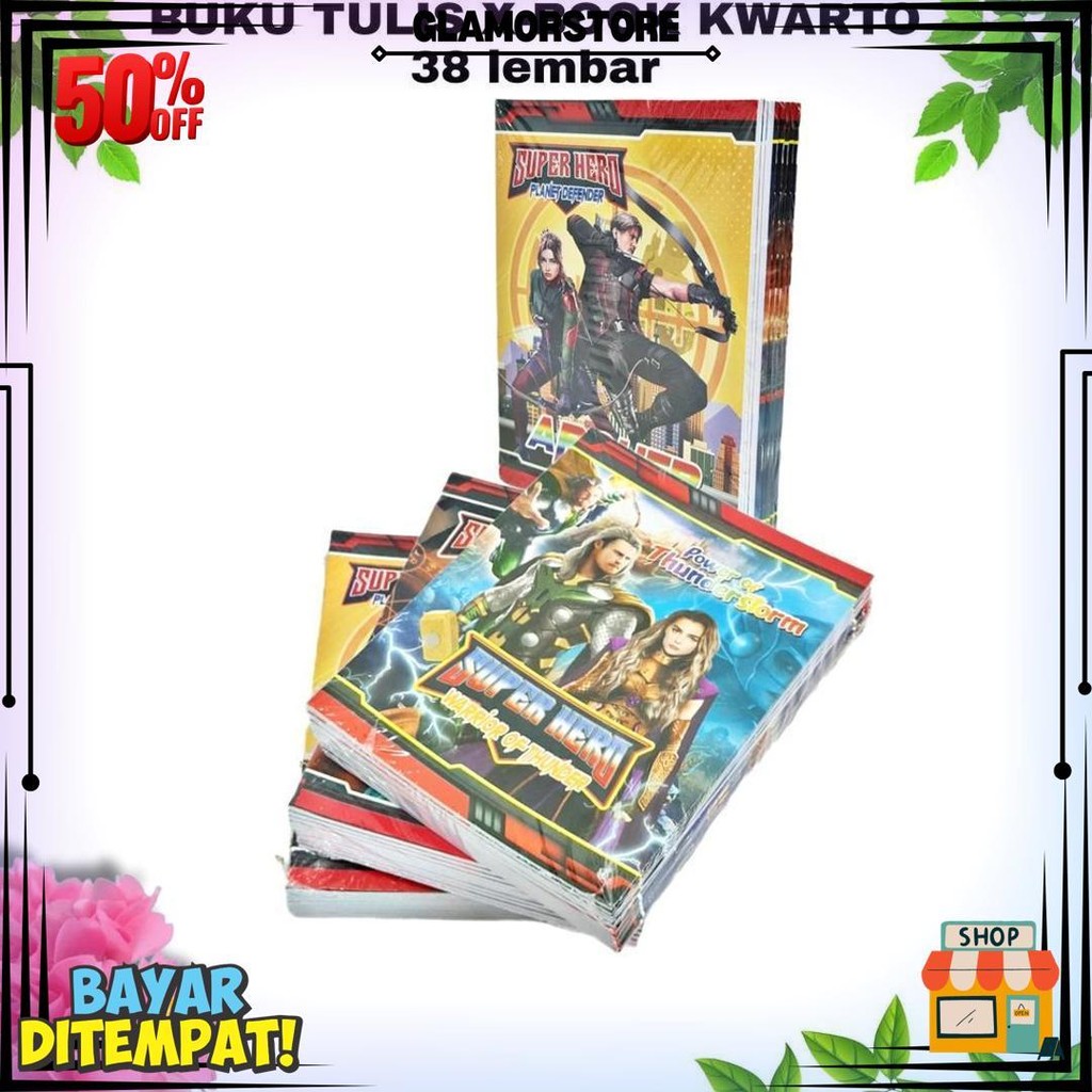

Gg Buku Tulis X-Book Kwarto /Kecil 38 Lembar(10Bk) / Buku Catatan / Buku Sekolah Bergaris D Cod