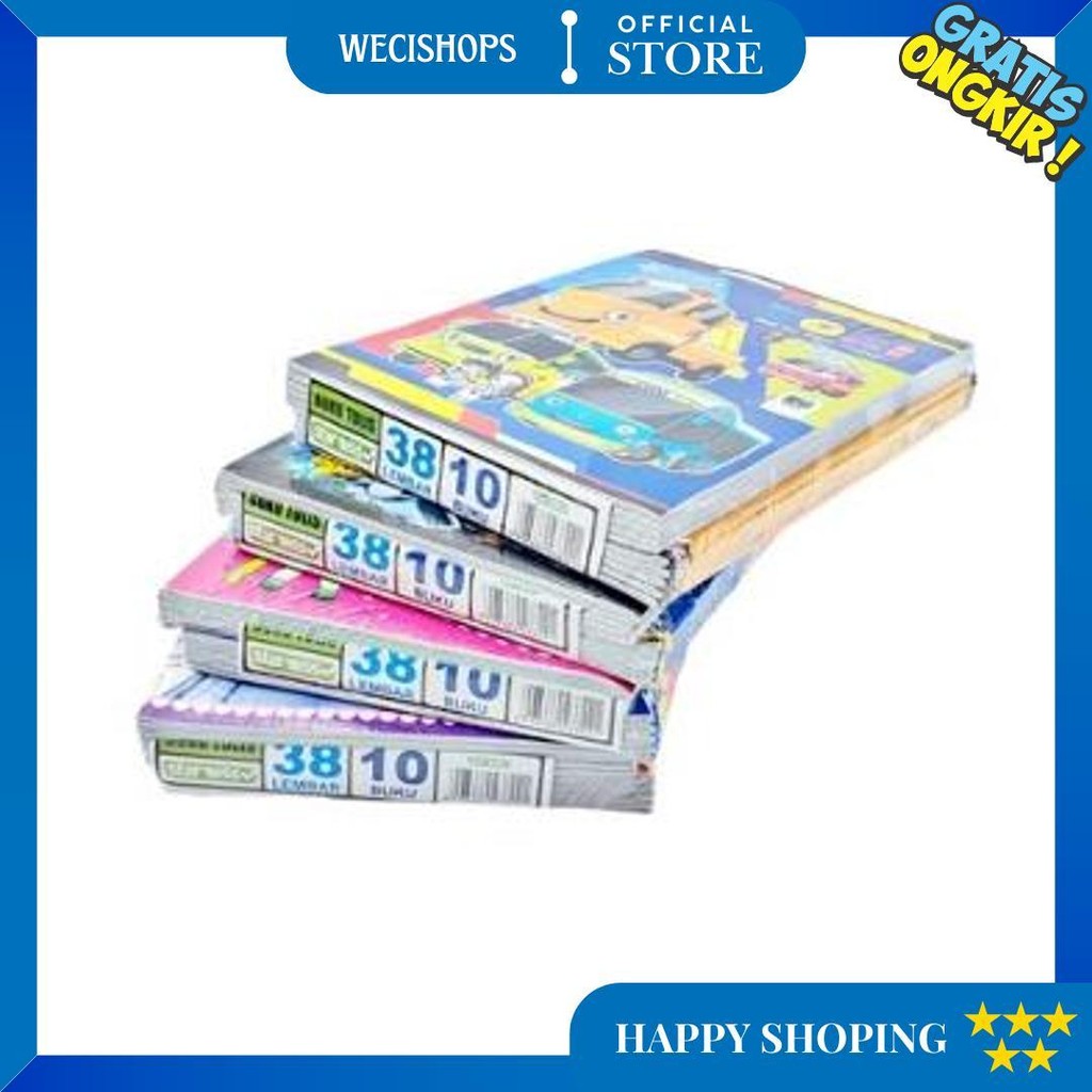 

Buku Tulis Murah You Isi 30 | 38 Lembar (1 Pack Isi 10 Buku) D Terlaris