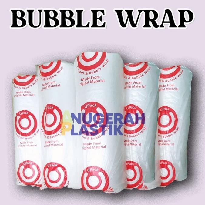 

tersedia bubble wrap tebal bening dan hitam tulip 50 m x 1.25 m/