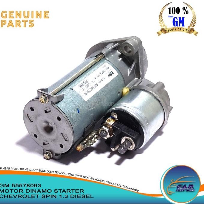 Motor Starter Dinamo Starter Chevrolet Spin 1.3 Diesel Ori Gm